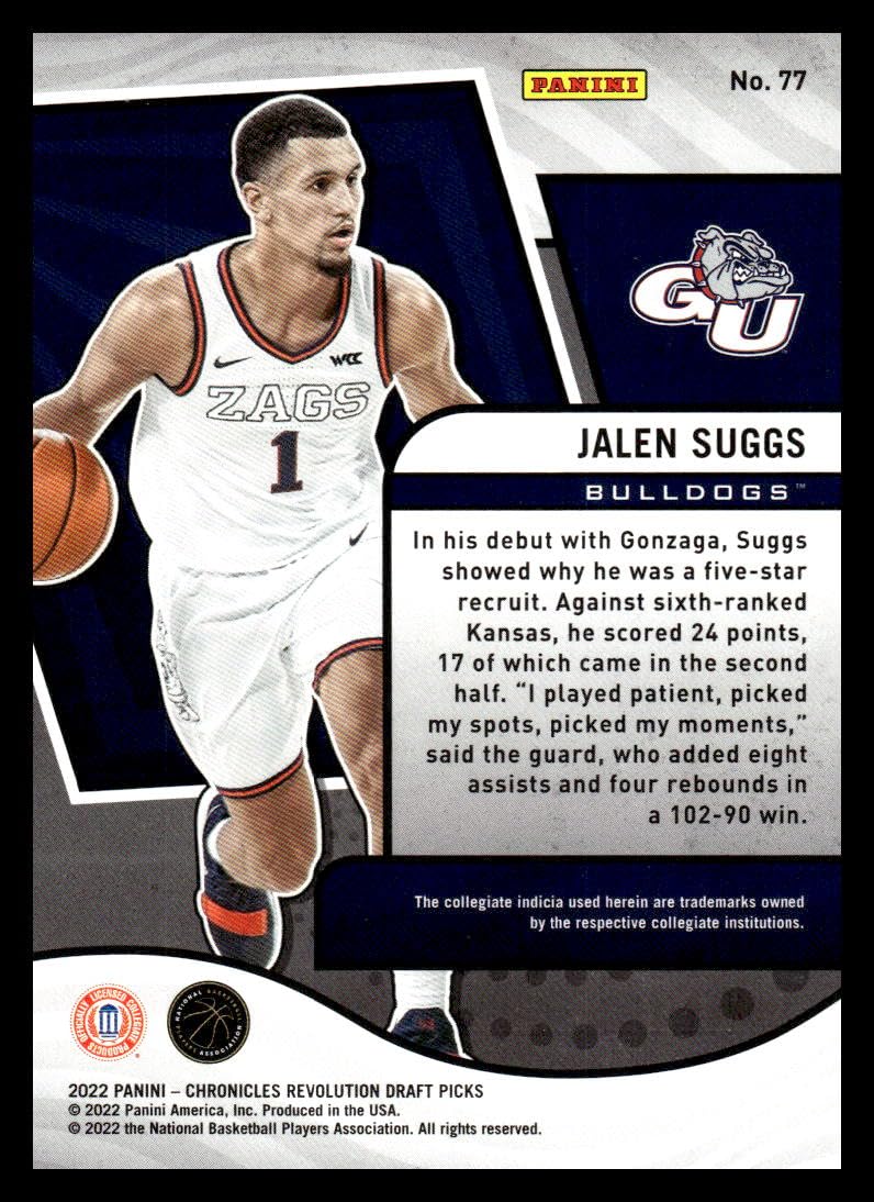 Amazon.com: 2022-23 Panini Chronicles Draft Picks Revolution #77