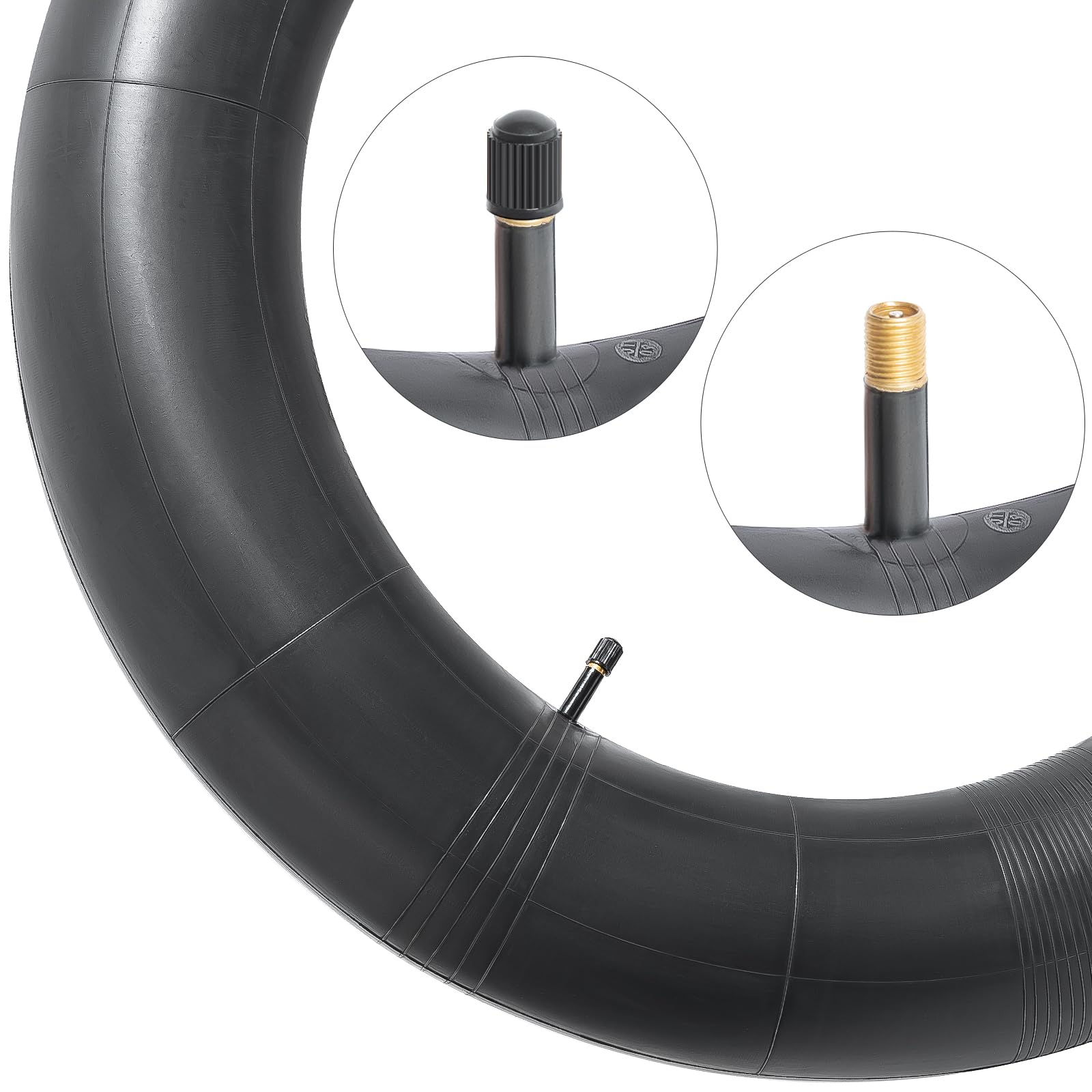 2 Tubos Gruesos de Bicicleta de 27.5 Pulgadas de 27.5 x 4.0/4.5 AV32 mm, válvula Schrader Compatible con 27.5 x 4.0 27.5 x 4 1/4 27.5 x 4.3 27.5 x 4.4 27.5 x 4.5