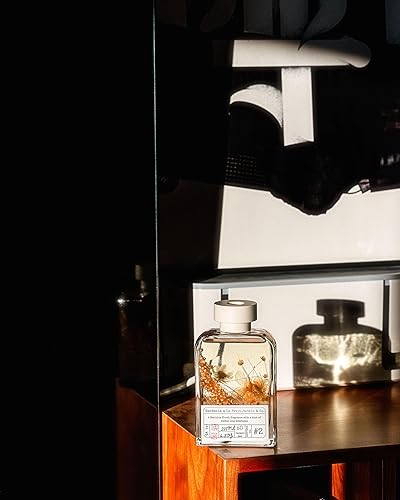 Miniatura 3 de Le Petit Jardin & Co. Juego de regalo difusor de varillas con aceite de fragancia de palo de flores, 6.8 fl oz, 6.7 onzas, decoración de escritorio