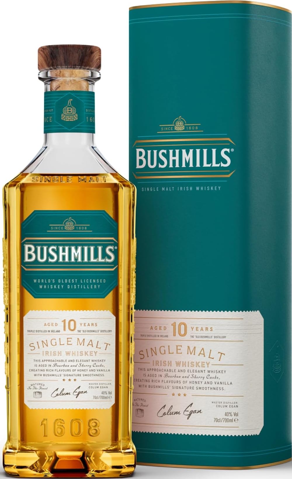 Amazon.co.jp: Bushmills ウイスキー700ml ブッシュミルズ シングル