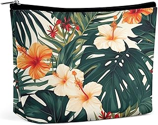 Tropical Summer Hawaiian Flower Palm Leaves T...