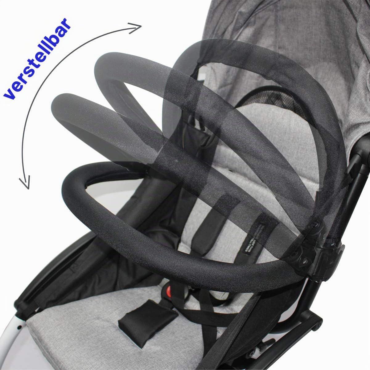 Sicherheitsbügel für Stokke YOYO3 Buggy Kinderwagen (Kunstleder)