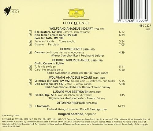 Miniatura 2 de Irmgard Seefried-Vol 1 Opera Arias