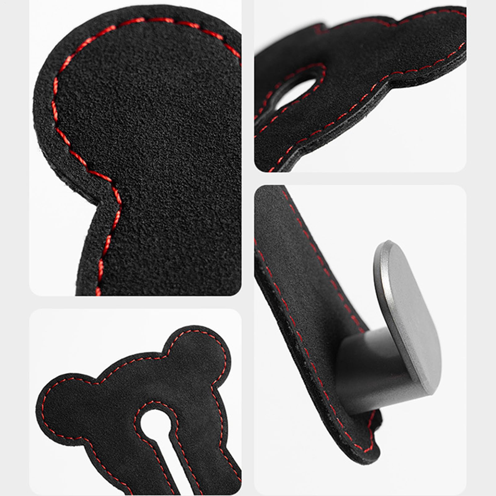 Ganci Poggiatesta per Auto Appendiabiti Per Veicolo | Ganci Multiuso Per Borse In Macchina Auto e Interni, Guida Quotidiana, Viaggi, Vacanze, Lavoro, Ufficio, Uso Interno ed