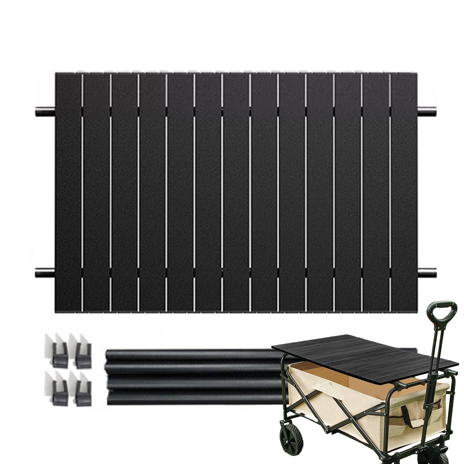 Outil de randonnée table pliante de camping 75x55 cm pour fournitures de pique-nique