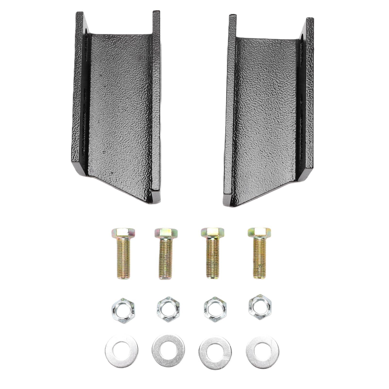 Generic Kit de Soportes de Caída de Barra Estabilizadora Delantera, Repuesto Negro de Alta Resistencia para Camioneta C10 K10 1967-1987