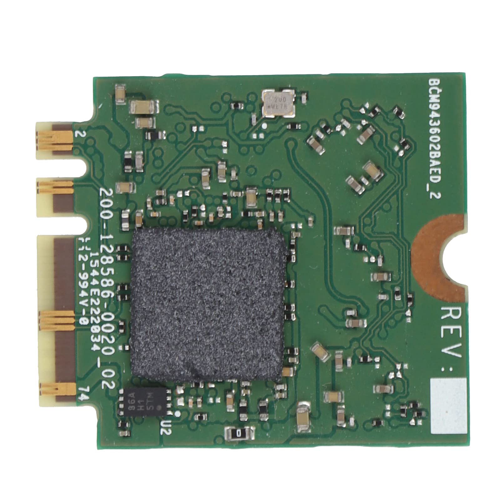 Scheda WiFi, DW1830 BCM943602BAED Scheda di Rete Wireless Dual Band, NGFF M.2 802.11a/b/g/n/AC Adattatore di Rete Bluetooth 4.0 per/OS X/Linux