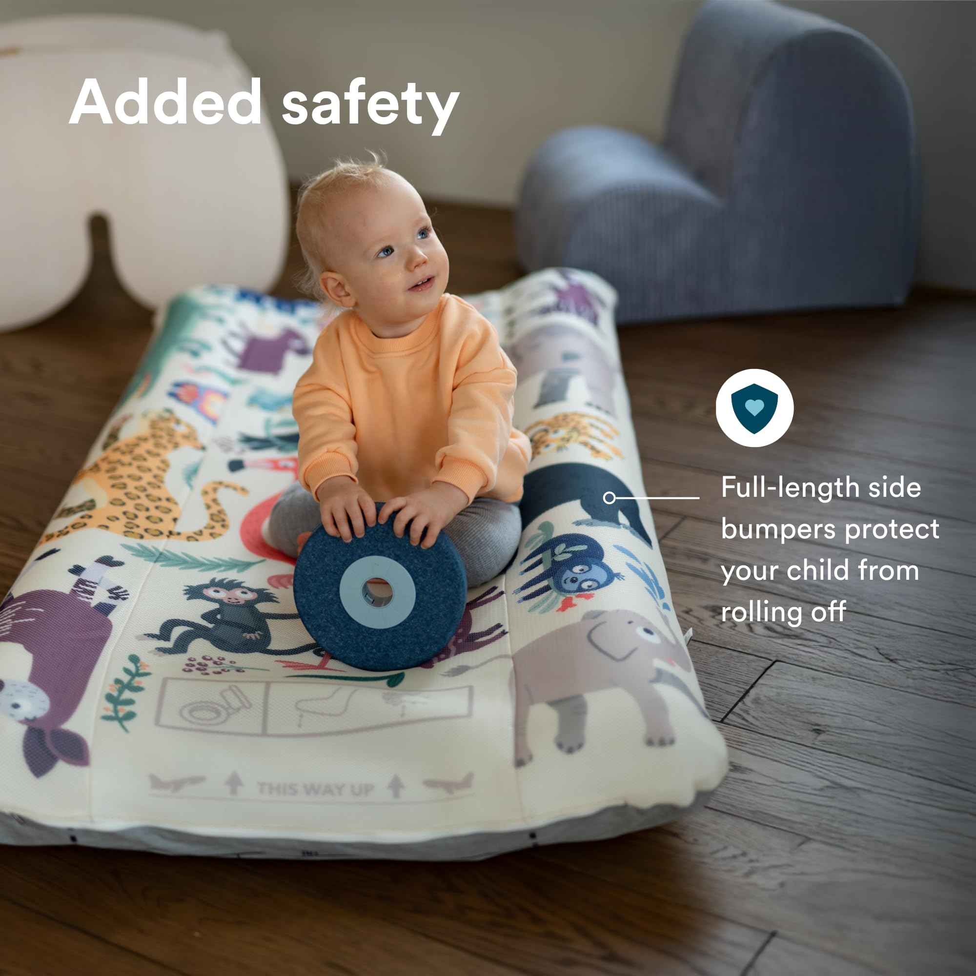 Stokke JetKids CloudSleeper - Portable Inflatable Kids Travel Bed