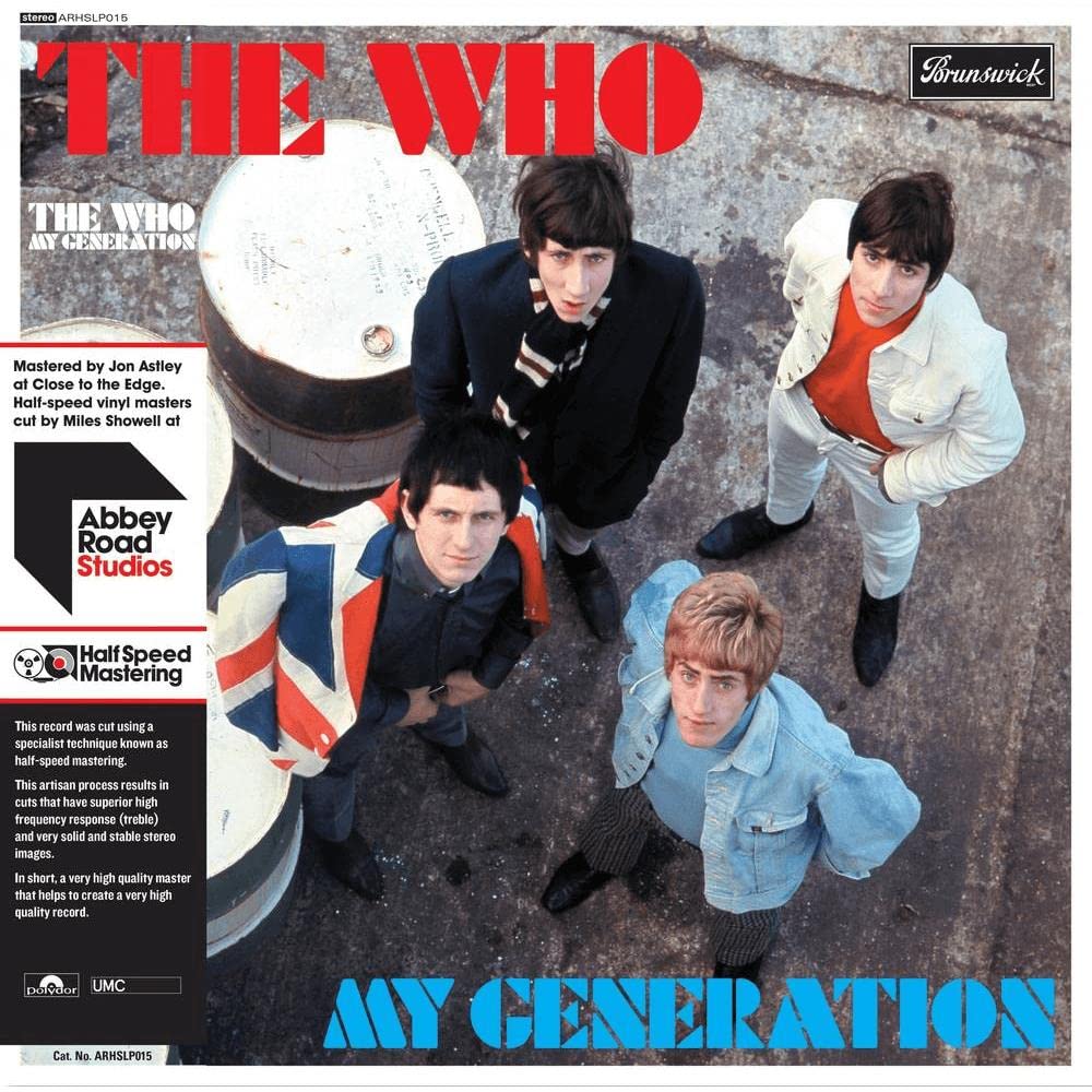THE WHO / MY GENERATION 【LP】 My Generation Half-Speed Master LP - The Who Official Store