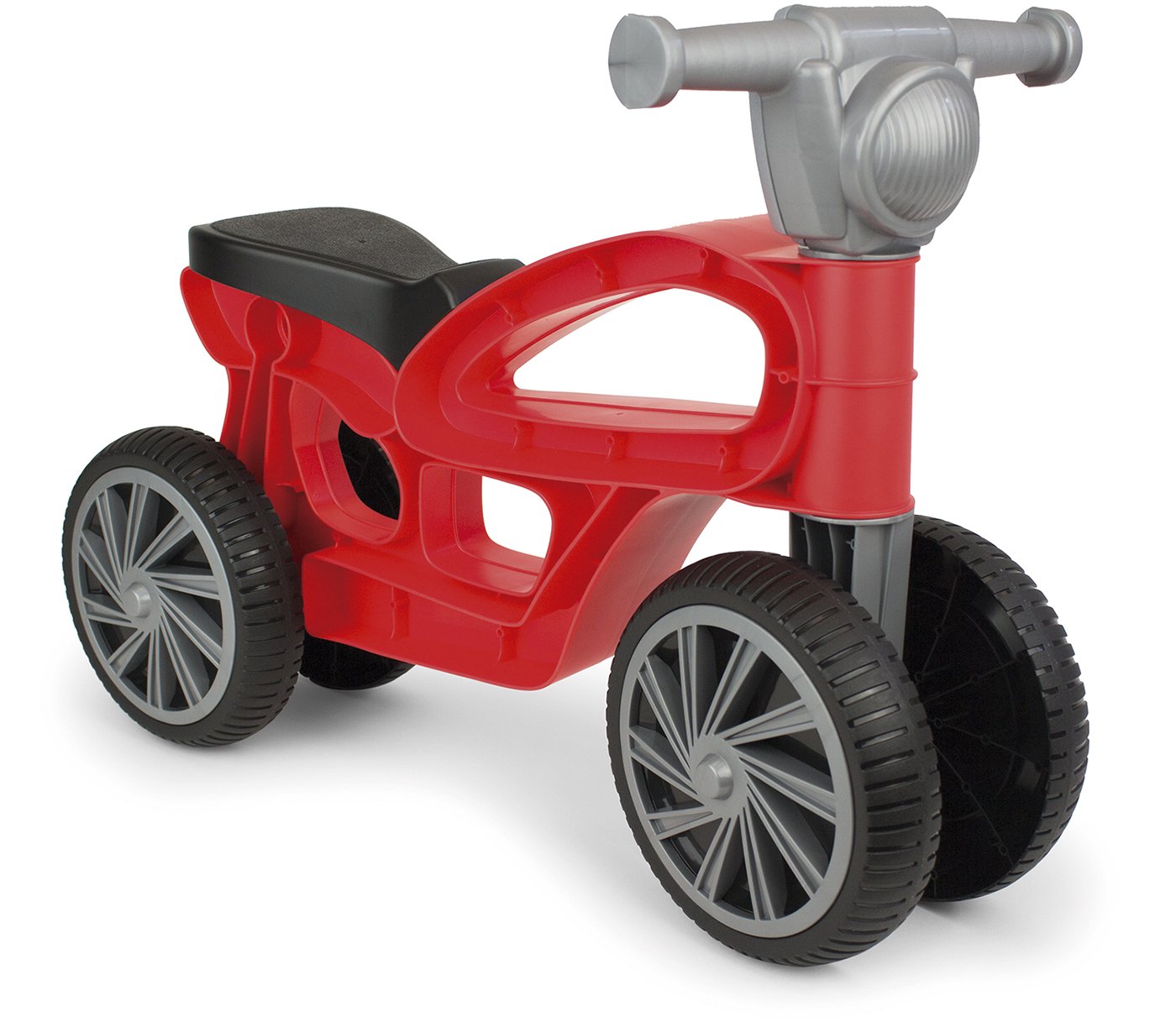 Chicos - Moto Correpasillos Bebe 1 año | Mini Custom Rojo | Moto Infantil 4 Ruedas Estable y Ligera | Juguete Niño Niña a Partir de 10 Meses (36006)