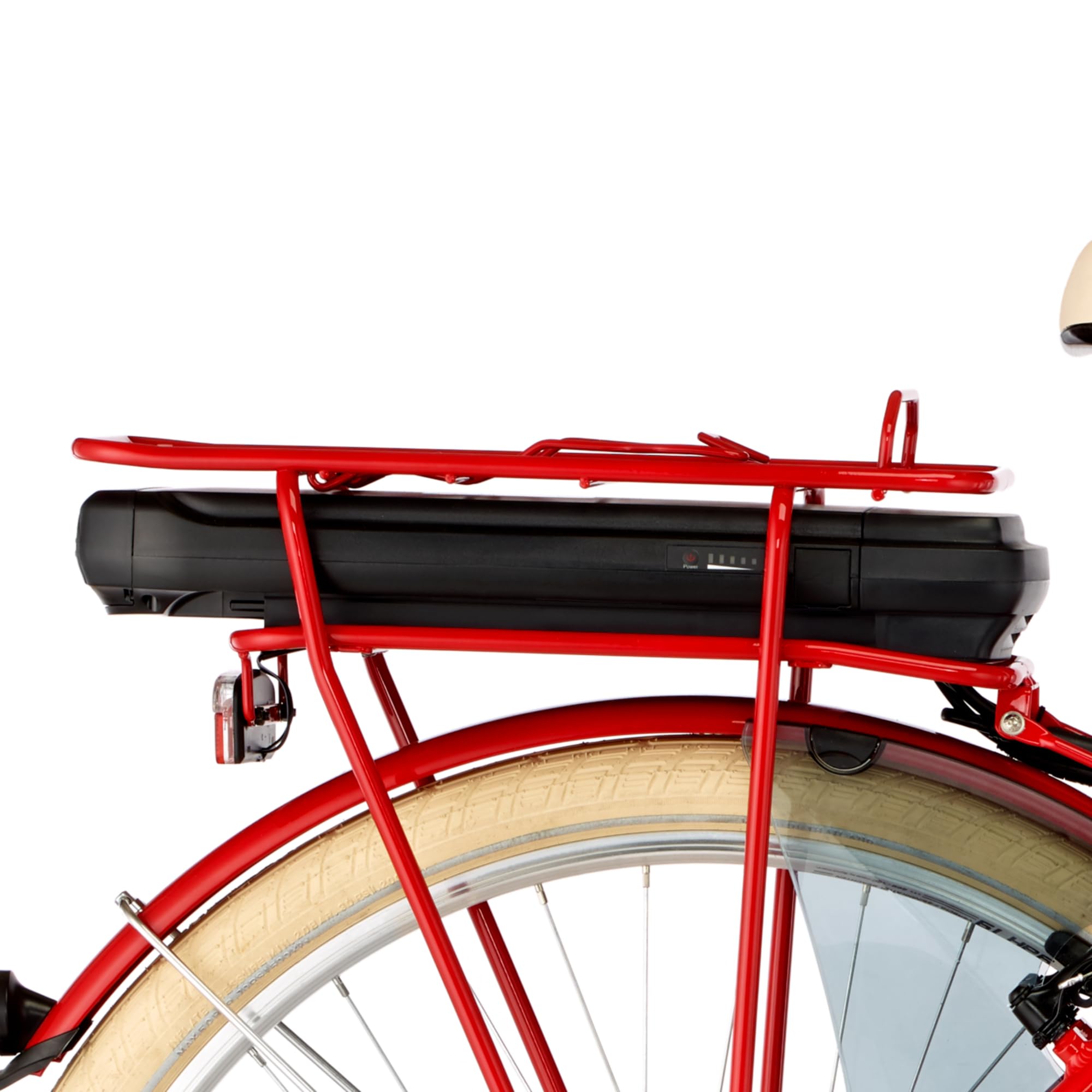 FISCHER E-Bike City CITA RETRO 2.0, Elektrofahrrad für Damen und Herren, RH 48 cm, Frontmotor 32 Nm, 36 V Akku