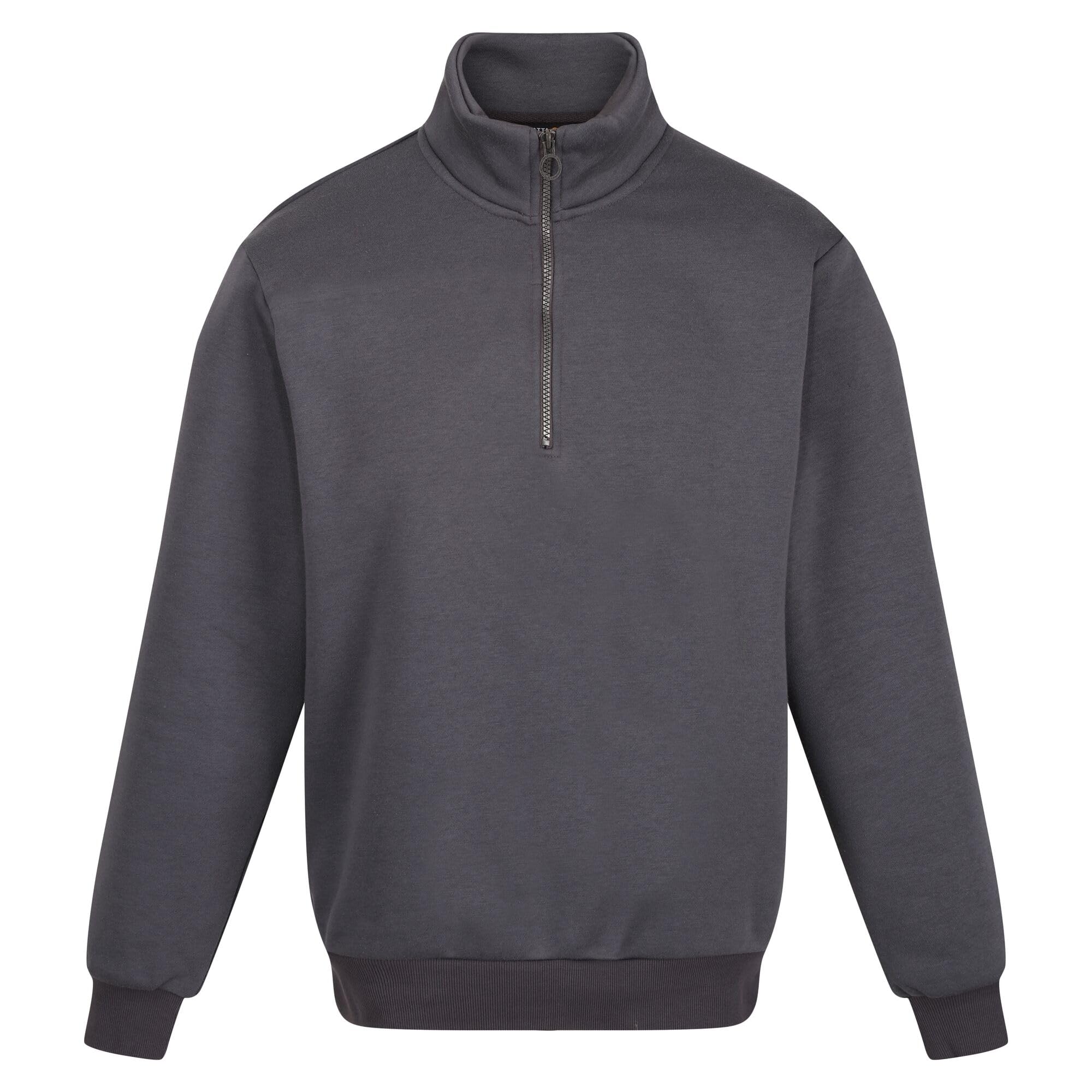 Regatta Professional Pro Quarter Zip Sweatshirt Size: L Men's Grey