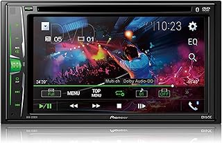 Pioneer Multimedia DVD Receiver with 6.2" WVGA Clear Resistive Display