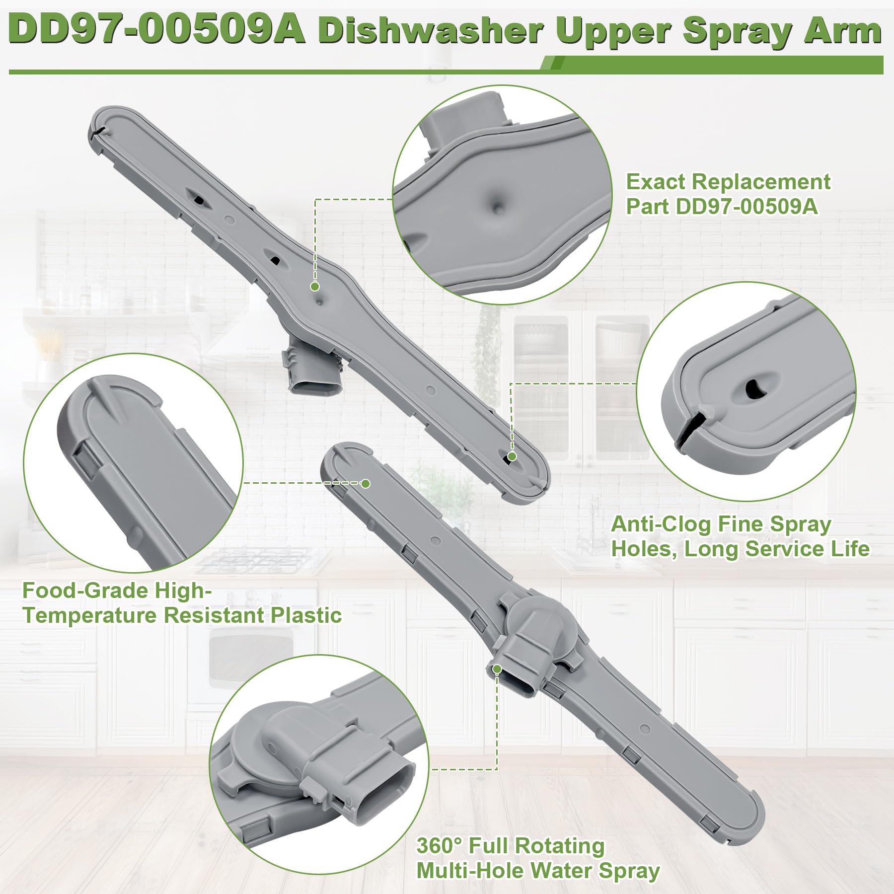 DD97-00509A - Braccio spruzzatore superiore per lavastoviglie