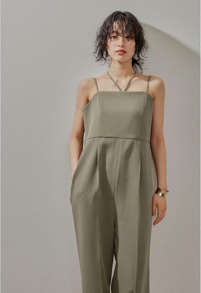 りす 美品 niana ダブルクロスオールインワンドレス Amazon | [niana] ダブルクロスオールインワンドレス パーティードレス