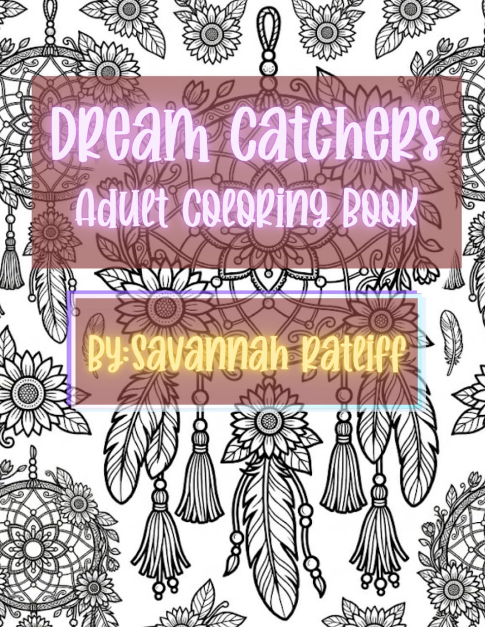 Dreamcatcher Coloring Book for Adults