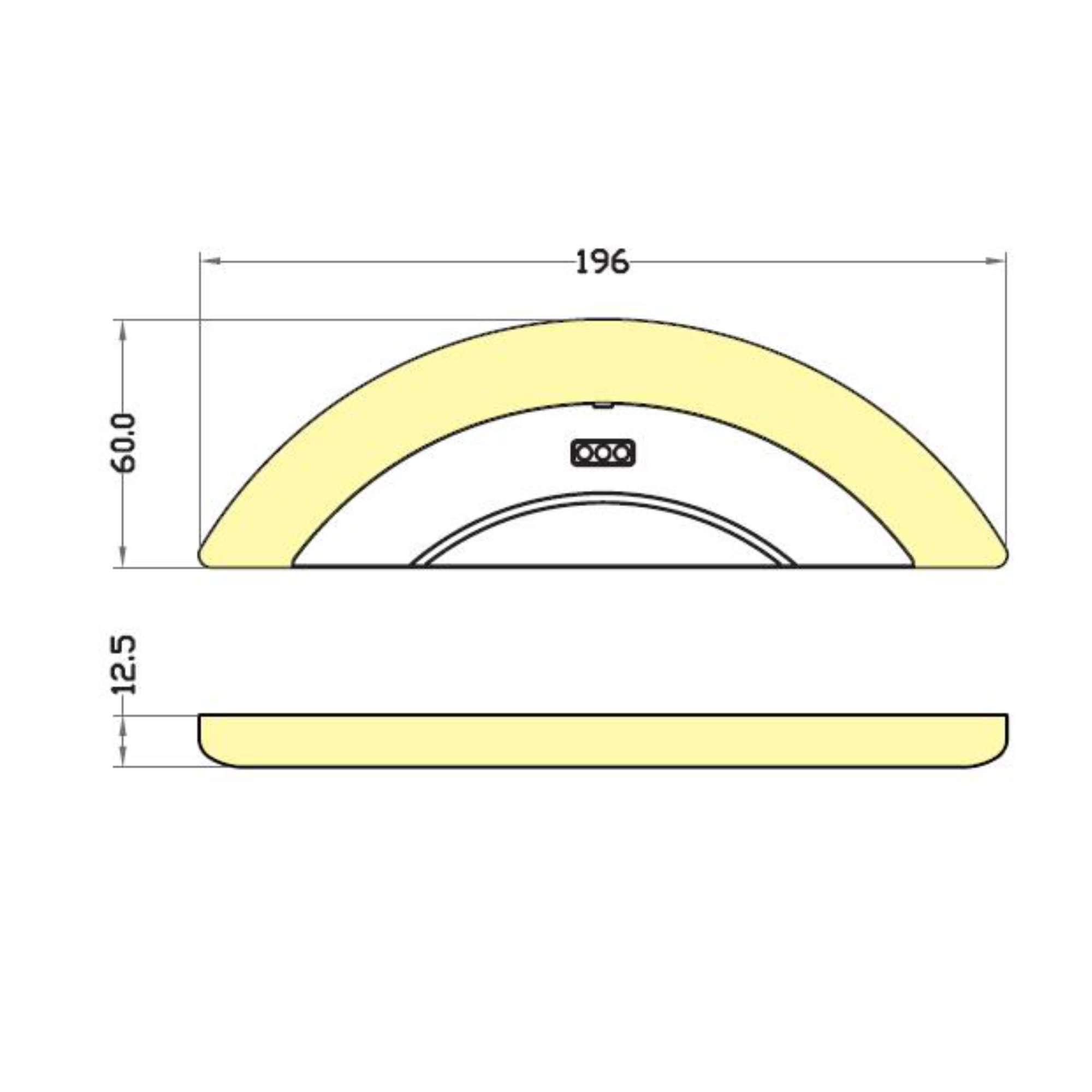 kalb Material für Möbel LED Küchenleuchte Sensor SET Unterbauleuchte Küchenlampe Unterbaustrahler, Auswahl:3er Set neutralweiss