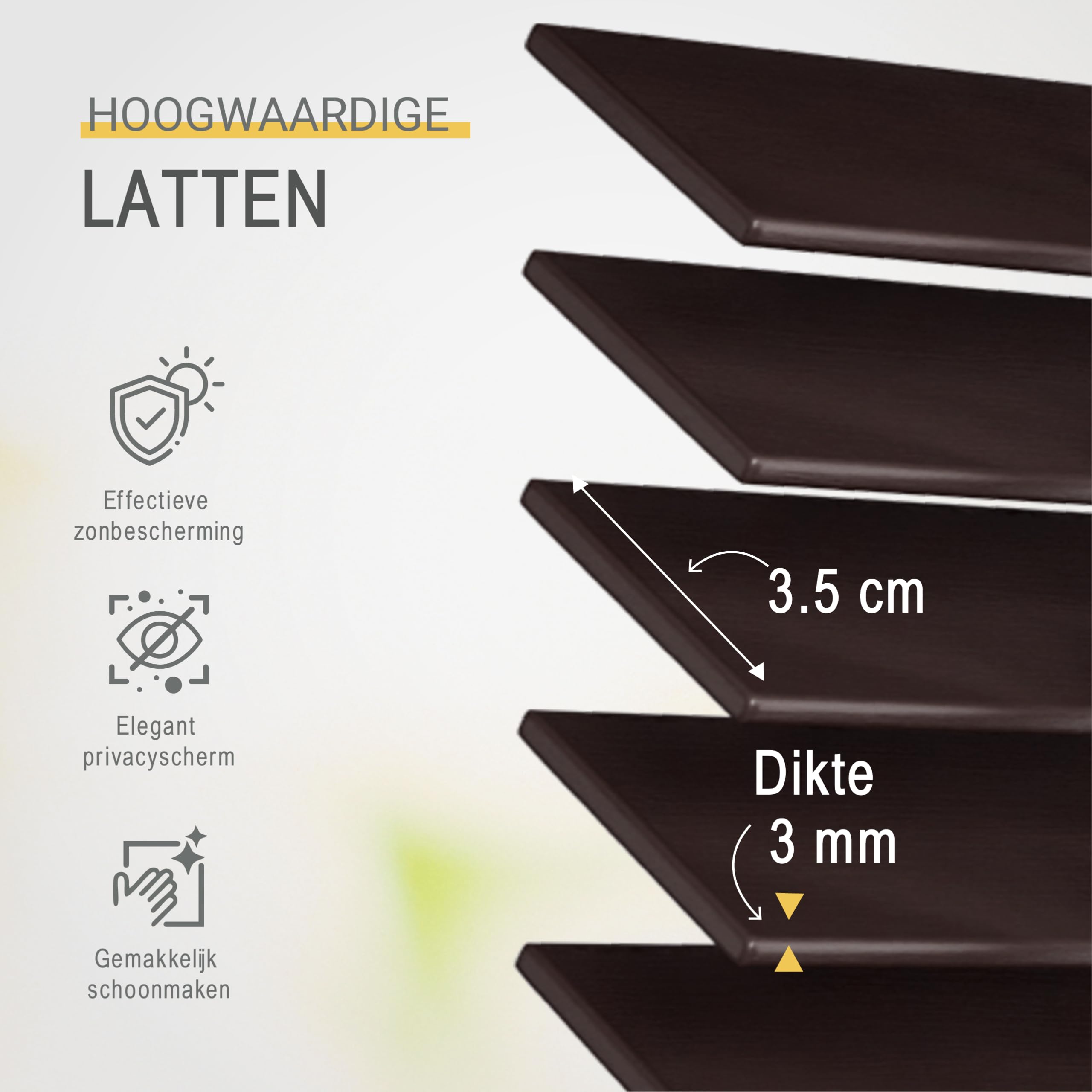 Sol Royal FSC Gecertificeerd Houten Jaloezieën SolDecor JH3 Rolgordijnen In Donker Bruin 90x250 Cm Milieuvriendelijk Geproduceerd