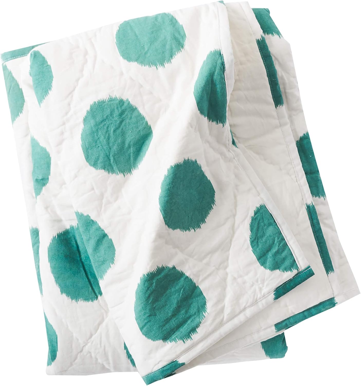 carol & frank Pet Dog Or Cat Quilt Blanket Bed Dot Pattern Lagoon 40 x 50 Lagoon (Light Blue)