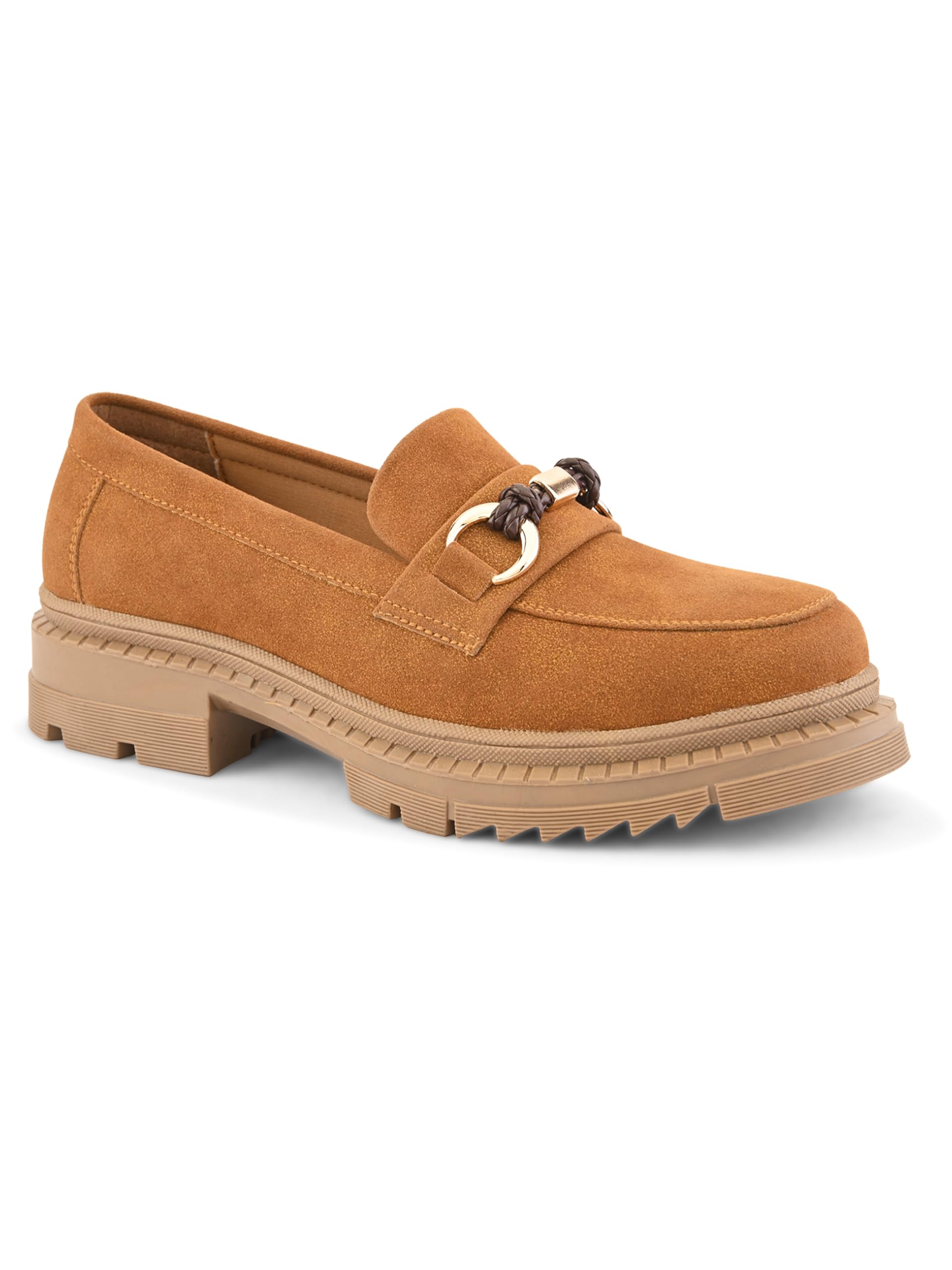 san frissco Women's Loafers Stylish Slip-On Shoes for Office & Casual Wear | Lightweight, Comfortable Shoes with Durable TPR Sole Elegant Footwear for Women-picture-25