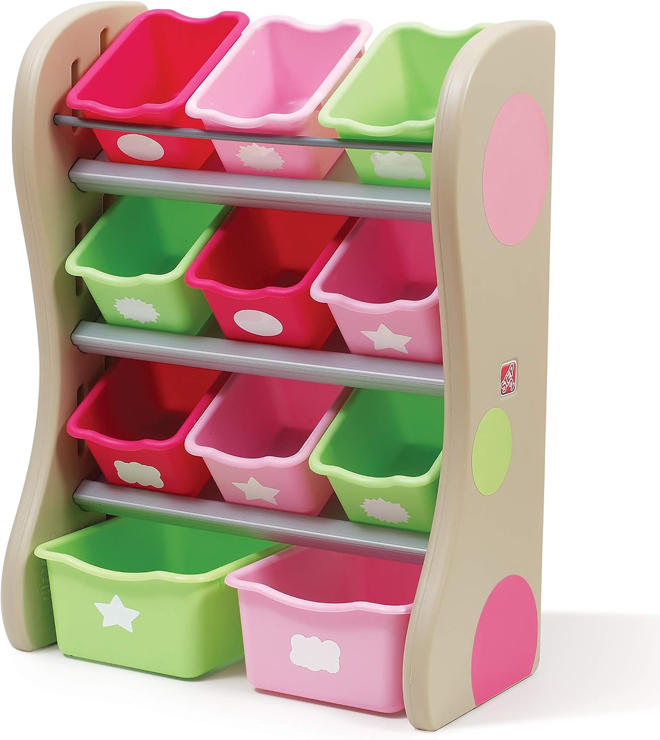 Step2 Fun Time Room Organizer And Toy Storage, Pink