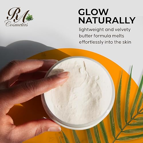 Miniatura 7 de RA COSMETICS Manteca de karité Whipped Lavanda  Manteca de karité africana 100% pura y natural  Crema hidratante artesanal definitiva con vitaminas
