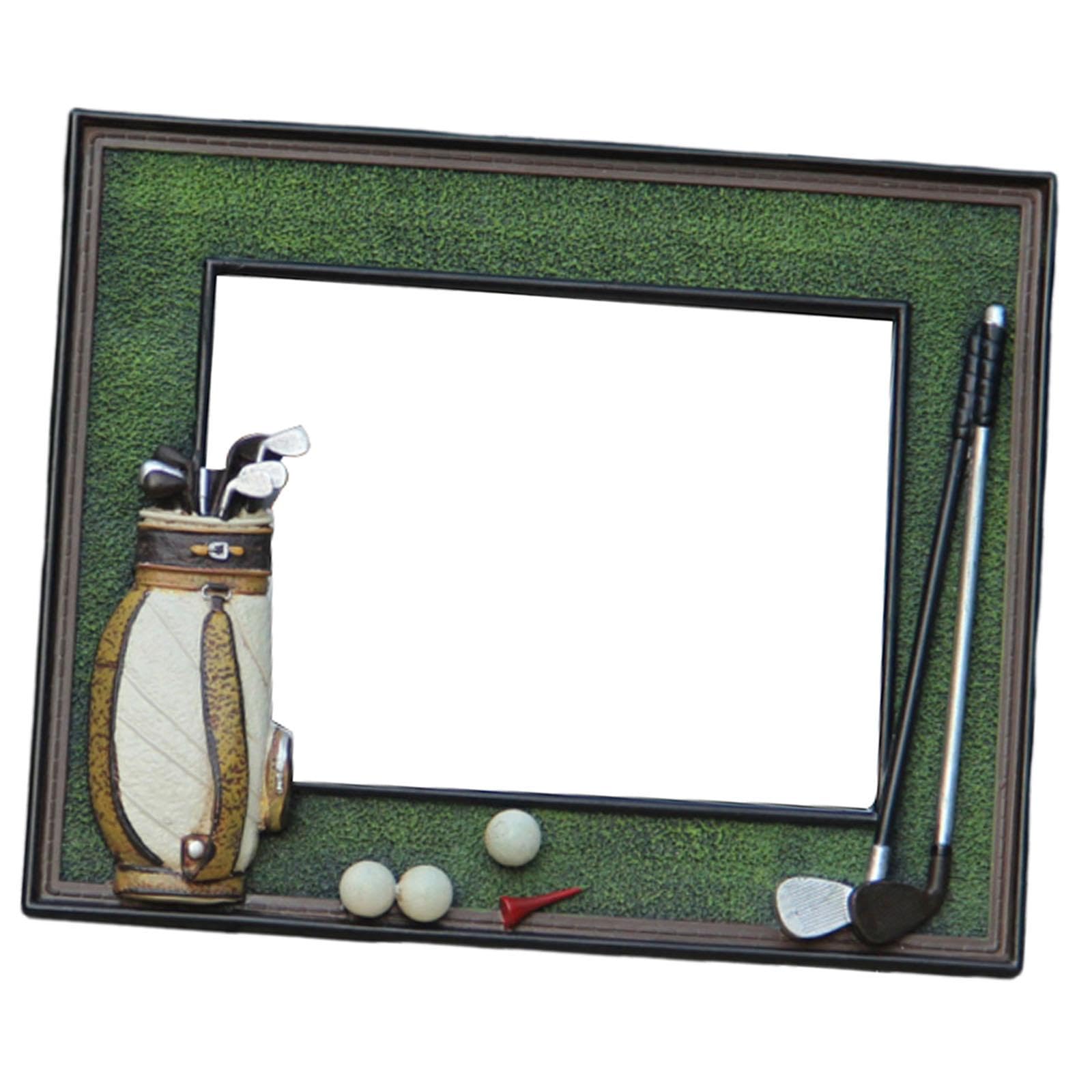 Espositore da Tavolo per Foto di Golf, Espositore Fai da Te per Ornamenti, Vetrina per Regali, Supporto per Foto da Scrivania, Ufficio, papà, Donne, 8 inch Horizontal