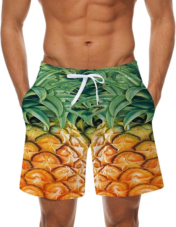 Amazon メンズ サーフパンツ 海パン ラッシュガード 競泳 Uvカット 調節紐 ポケット付き ビーチショーツ ショートパンツ 普段着 水陸両用 ショートパンツ サーフパンツ 水着 オシャレ 男性水着 水遊び 海水浴 水着 通販