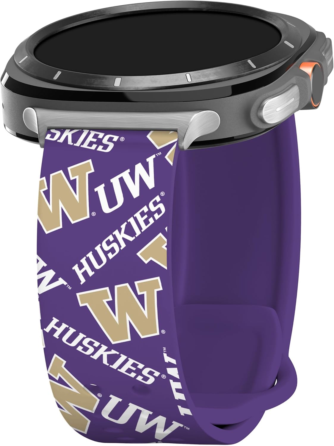 Affinity Bands Washington Huskies HD Watch Band Compatible with Samsung Galaxy Watch Ultra