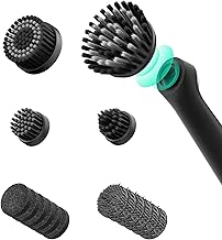 HOTO 16 Ersatzbürstenköpfe für den Wand™ Fugenbürste – nur für elektrische Fugenschrubber geeignet, akkubetriebene rotierende Scrubber-Zubehör für Fliesen, Fugen, Ecken und Spalten