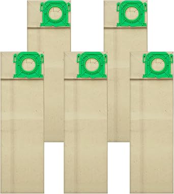 HASMX 5300REP Replacement Vacuum Filter Bags Compatible with Windsor Sensor S12 S15 XP12 XP15 XP18 SR12 SR15 SR18 Versamatic Plus Sebo C G&X series Upright Vacuum Cleaner Bag 5