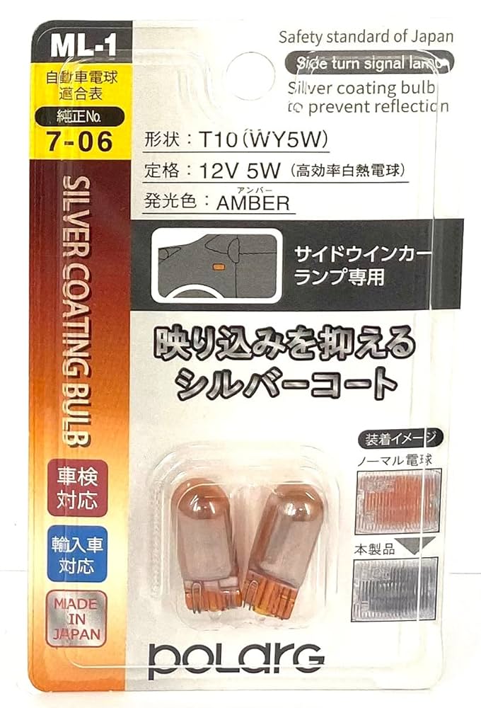 Amazon | 日星工業 POLARG(ポラーグ) ウィンカーランプ用