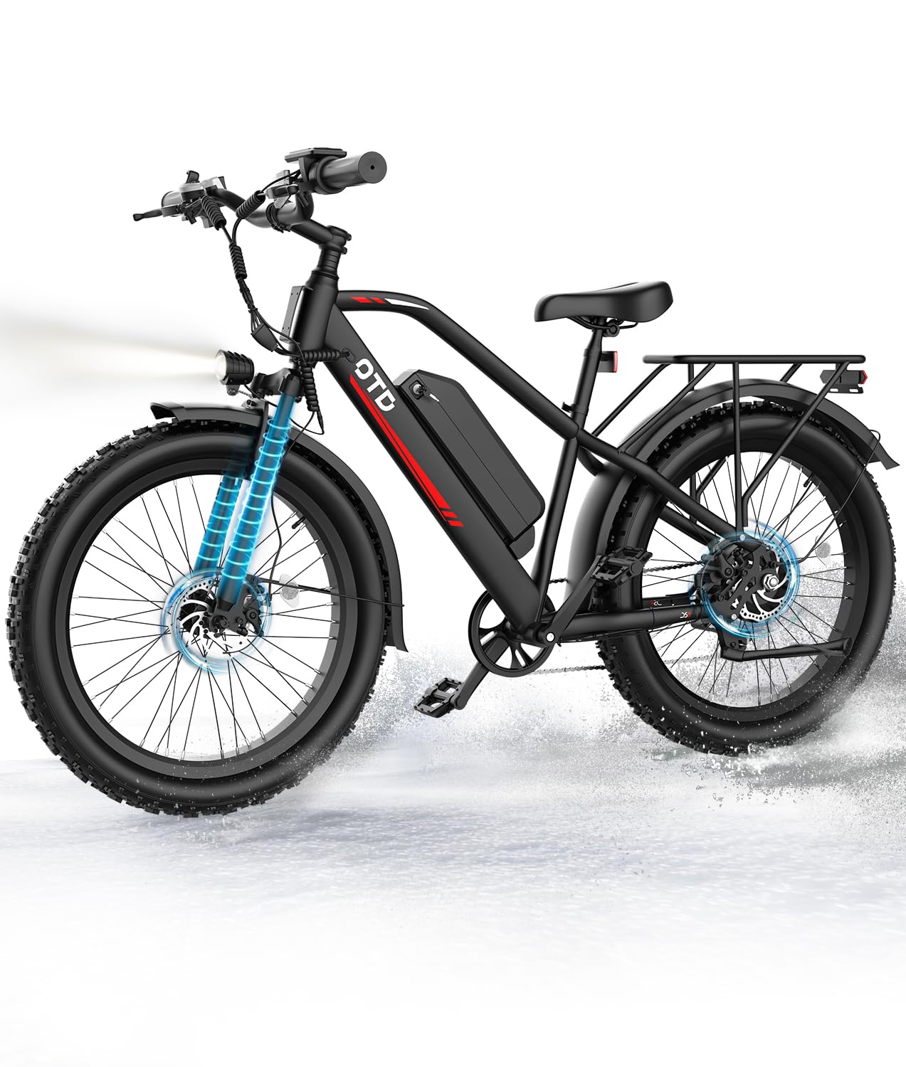 OTD 1200W Peak 28MPH E-Bike