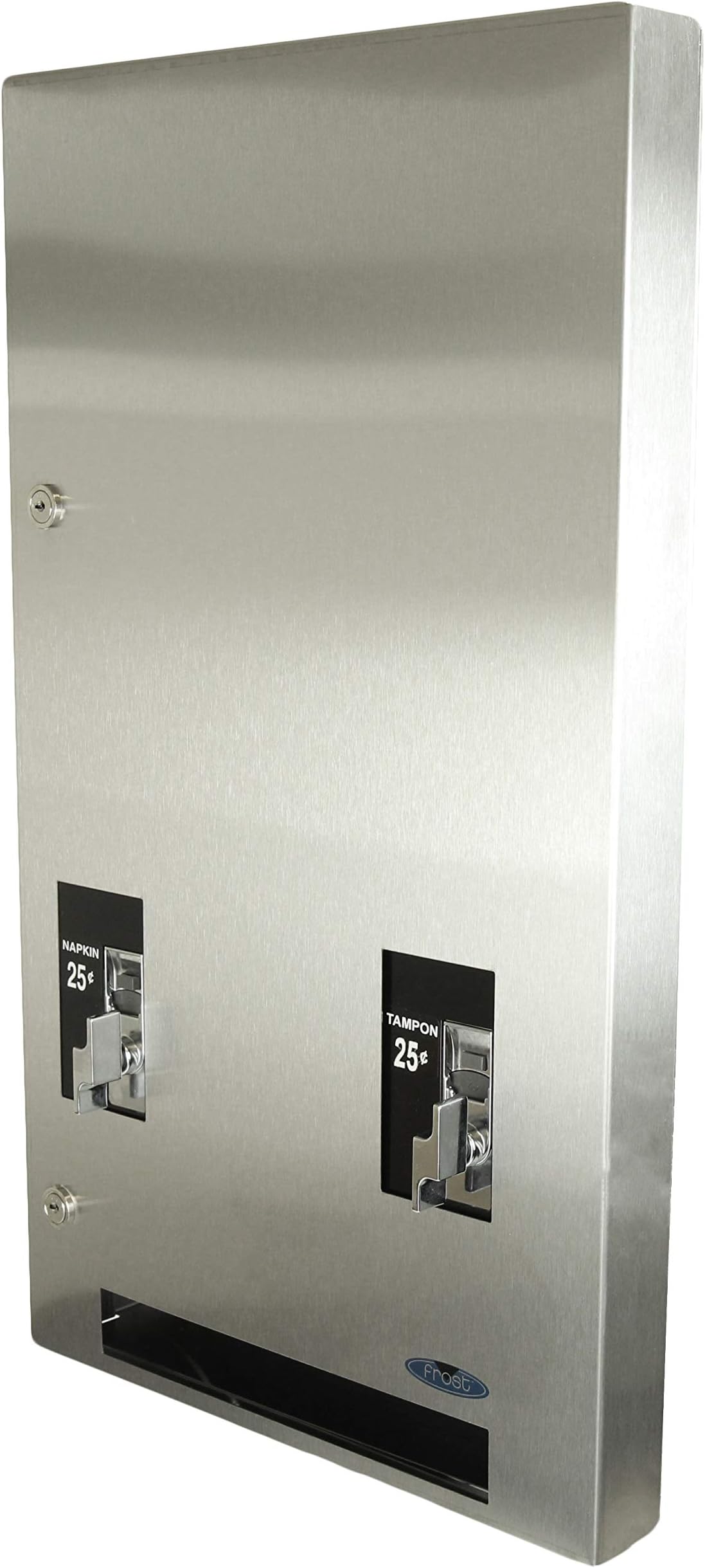 Frost 615-5-0.25 Napkin and Tampon Dispenser, Metallic