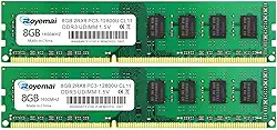 16GB PC3-12800U 2X8GB DDR3 12800 1600MHz PC3-12800 16G 2Rx8 240-pin Udimm CL11 1.5V Desktop RAM Módulo