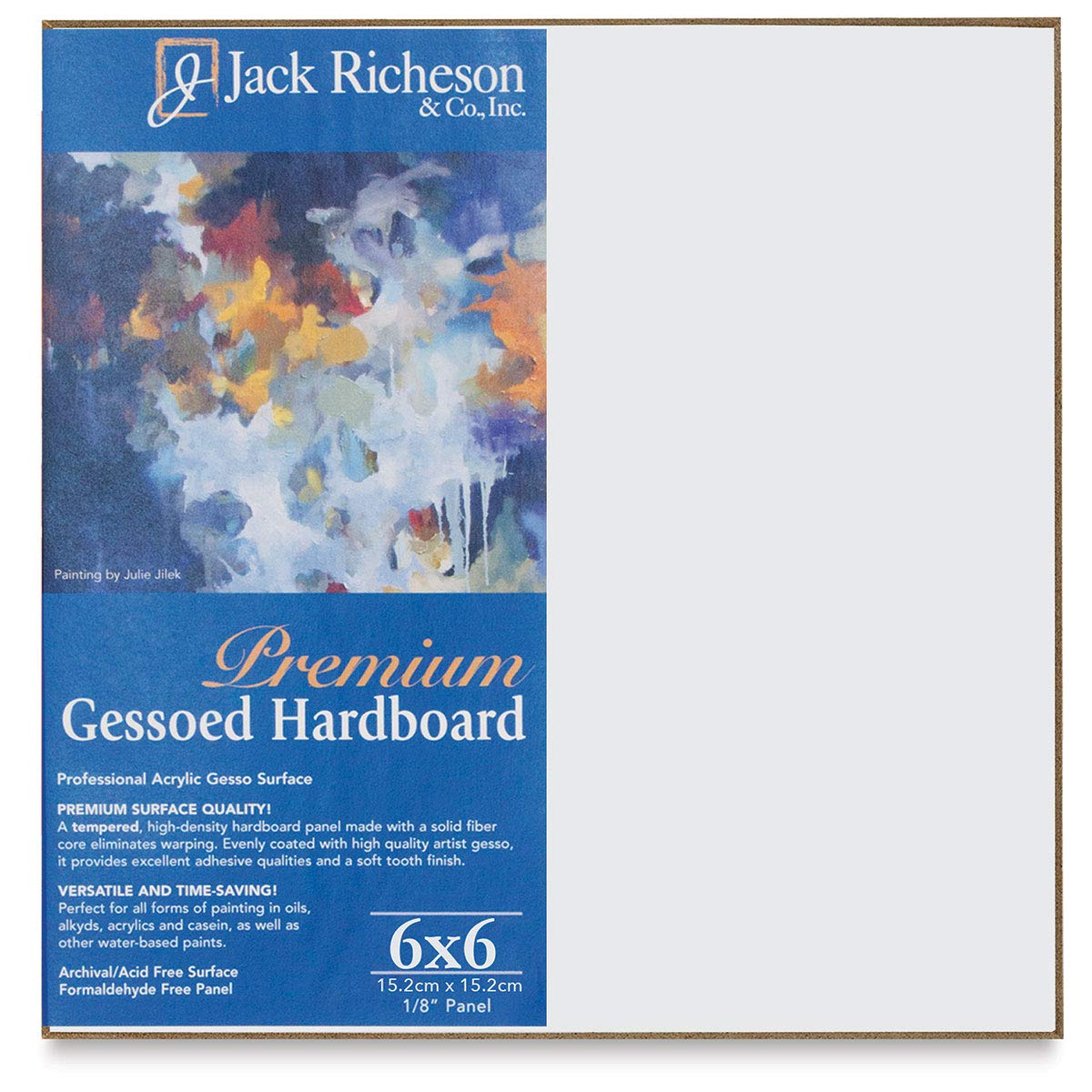 Jack Richeson Gessoed Hardboard Panels 6"x6" White Amazon.in Home & Kitchen