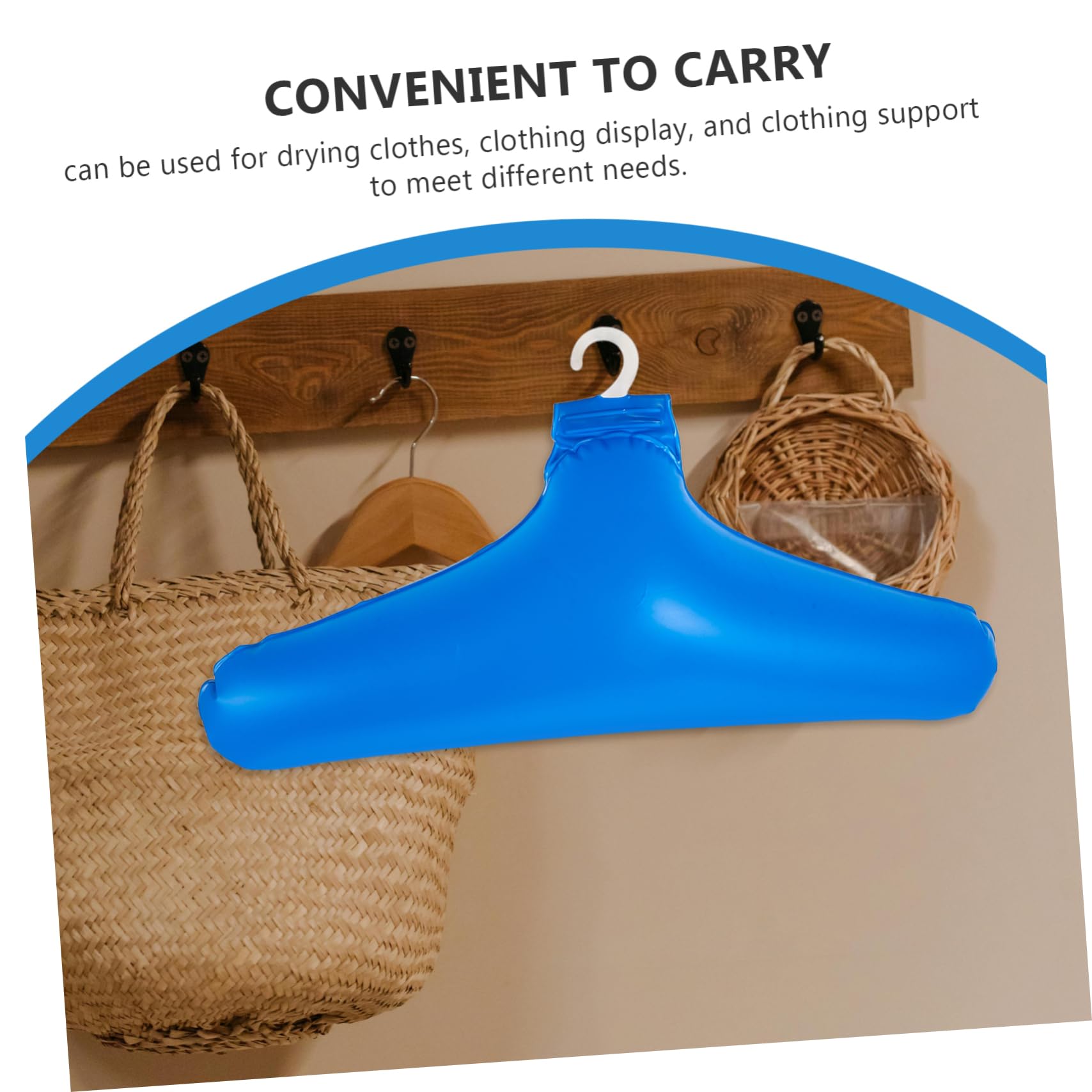 Alipis 9 Pz Gruccia Gonfiabile Appendiabiti Portatili Grucce Da Viaggio Gonfiabili Appendiabiti i Grucce i Per Il Viaggio Far Esplodere Il Gancio Pieghevoli Pvc