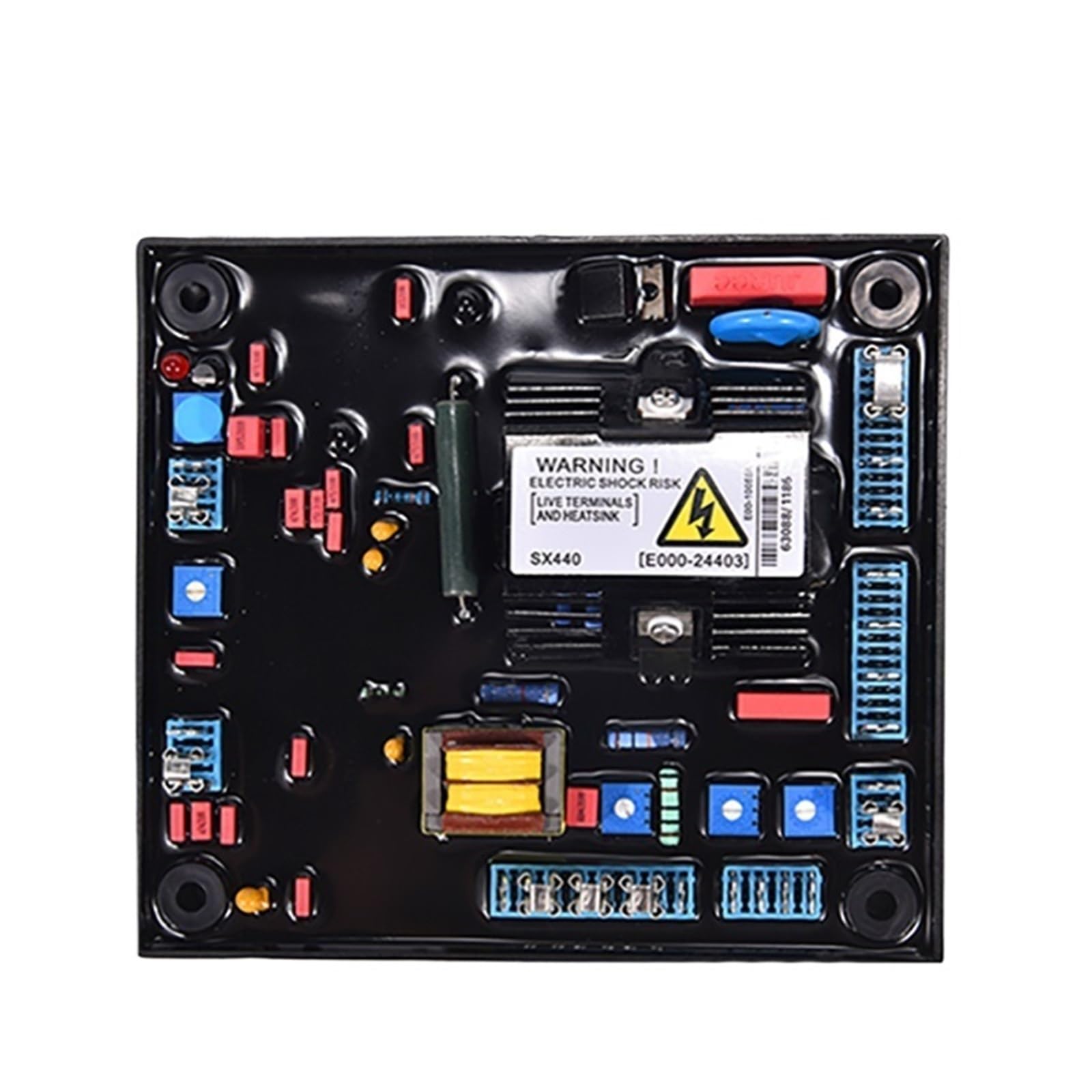 CSKWLLNBC 1pcs SX440 AVR Generator Regulator Automatic Voltage Control Module 200KW Single 3 Phase AC Brushless Alternator Voltalge Stabilizer
