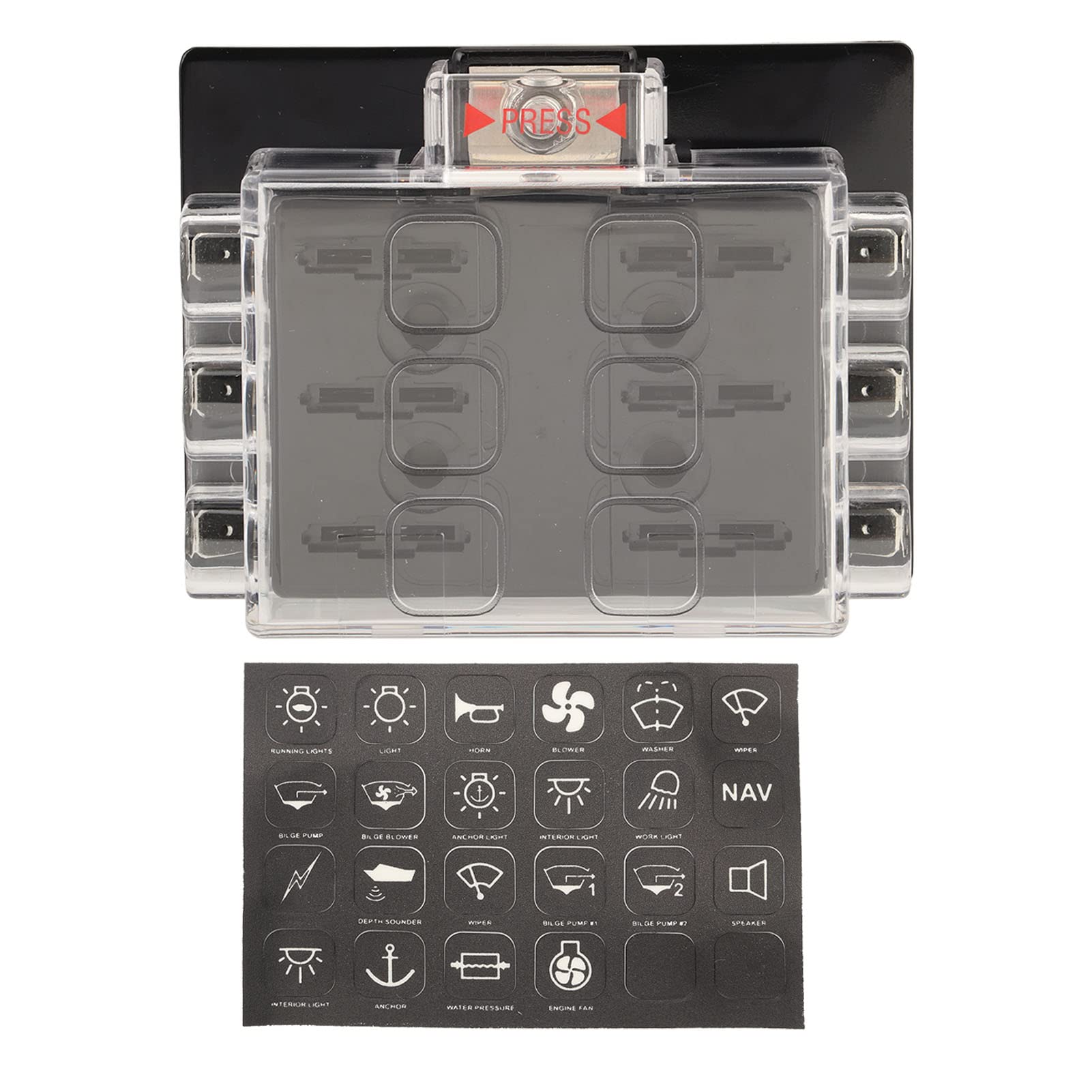 Camion Automobile Bateau 24 Fusibles &agrave; Lame Standard Atc ATO 17 Relais