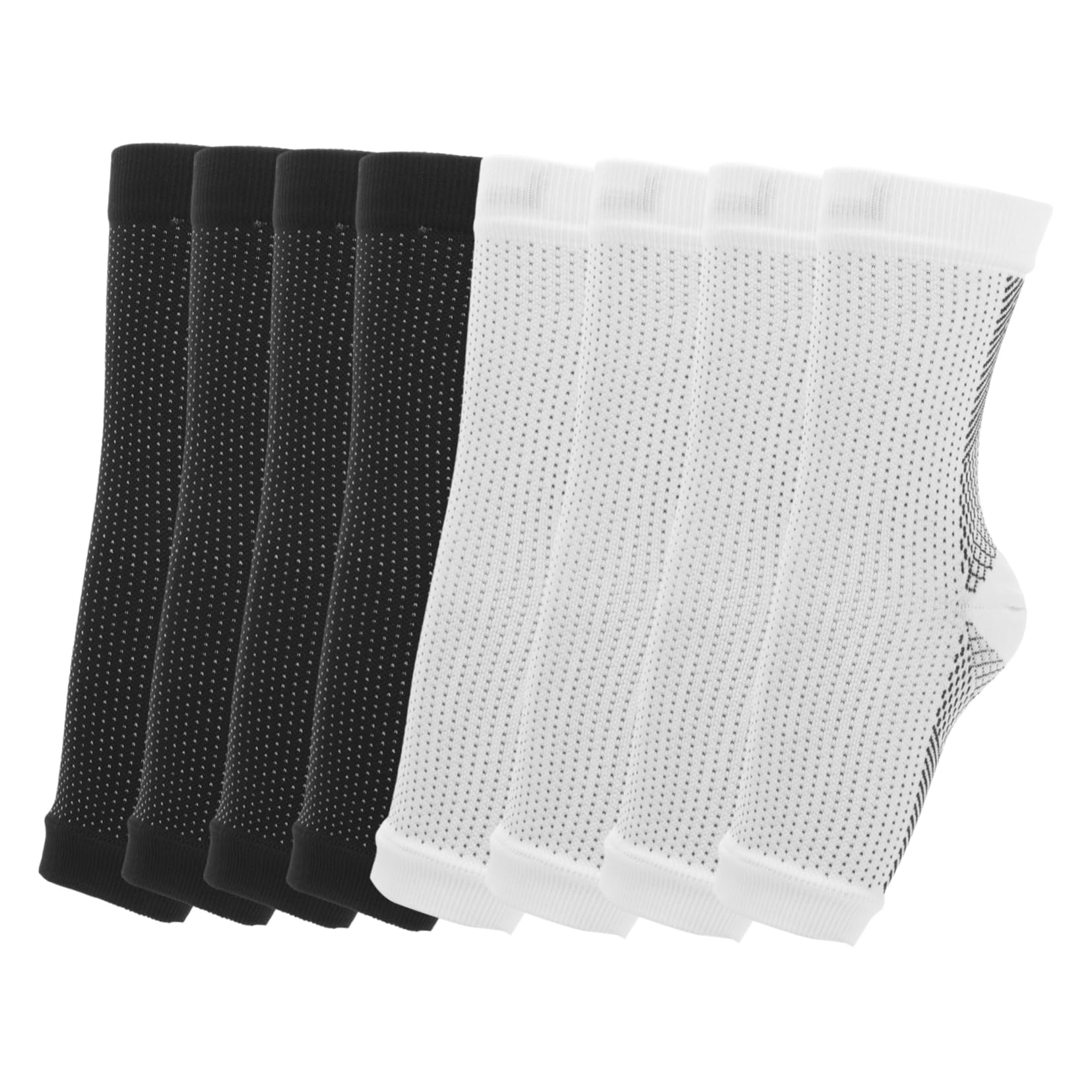 IWOWHERO Compression Socks for Women Men Ankle Wraps Support Ankle Sleeves for Sports Plantar Braces Breathable Support Socks