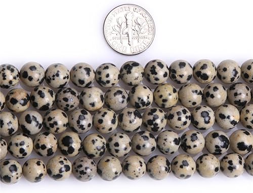 Miniatura 8 de Cuentas sueltas de ágata musgo verde natural para fabricación de joyas, 0.472 pulgadas (0.472 in), piedras preciosas semipreciosas redondas de 15