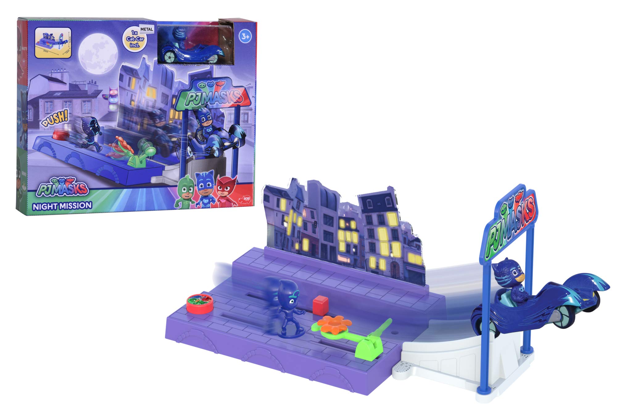 Dickie Toys 203143001 - PJ Masks Night Mission