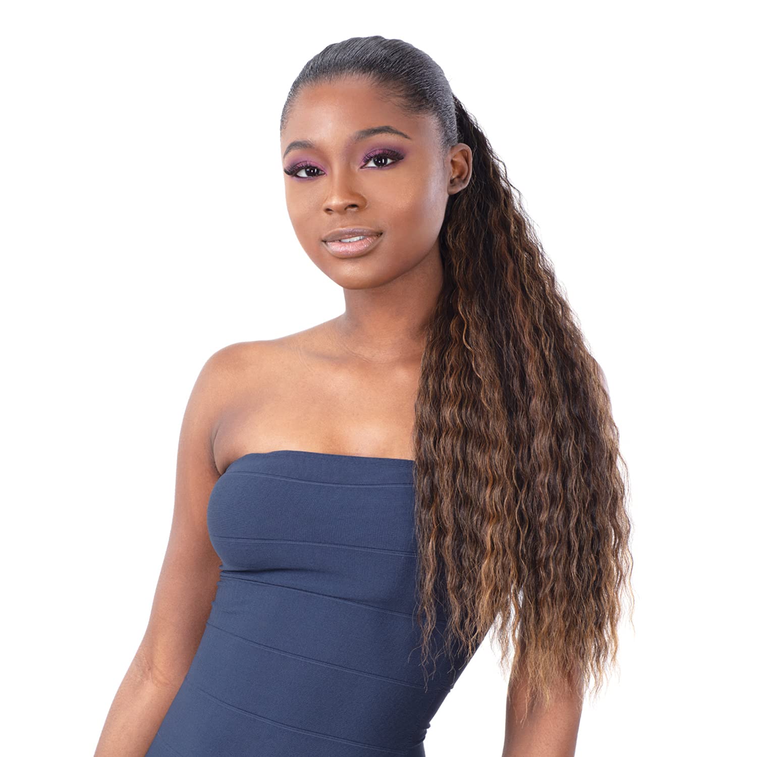FreeTress Equal Drawstring Ponytail Essence Girl (1) Jet Black 1