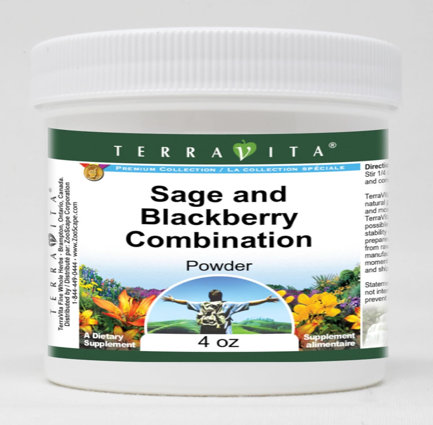 Sage and BlackBerry Combination Powder (4 oz, ZIN: 516420)