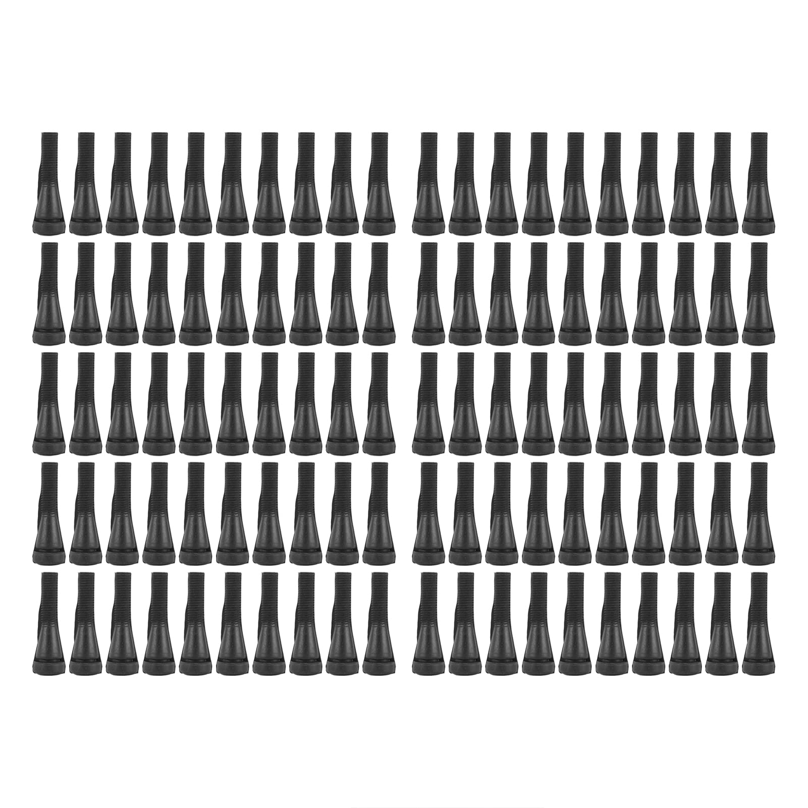 Spiumatrice Pollame, 100 Bastoncini Rimozione Piume in Gomma per Macchina Depilazione Anatre Oche Tacchino 6cm