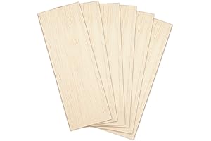 CRAFTSIFF 1/16 Balsa Wood Sheets: Unleash Creativity with These Versatile Thin Wood...