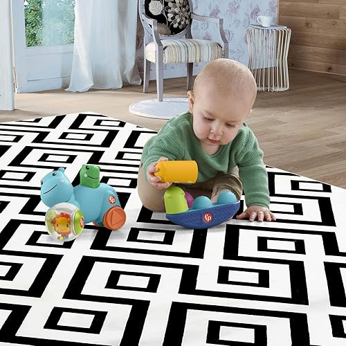 Miniatura 6 de Alfombras de pasillo para pasillo, 2 x 6, alfombra moderna, de pelo corto, alfombra de área pequeña, antideslizante, para cocina, sala de estar,