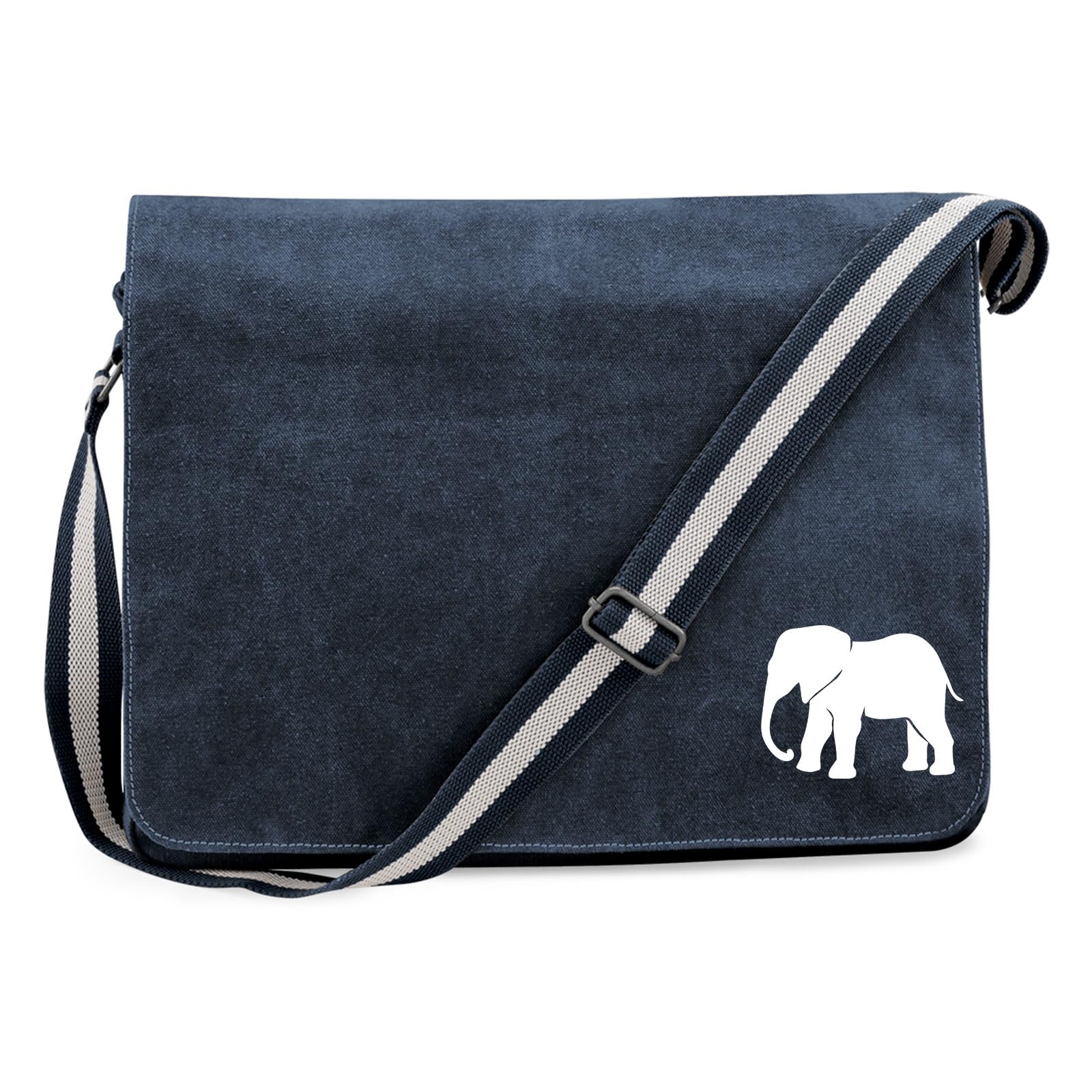 Huuraa Umhängetasche Elefant Silhouette Geschenk