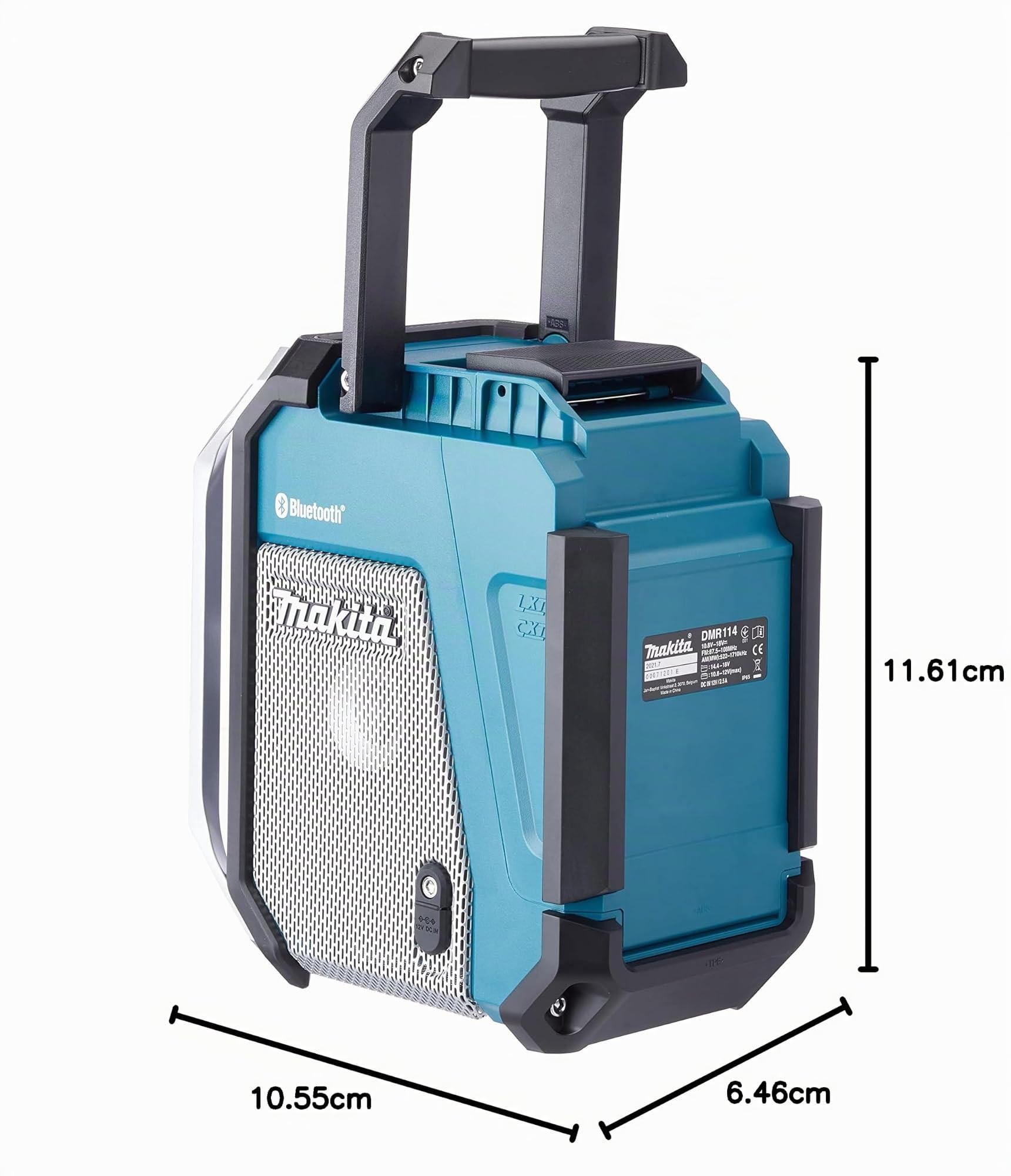 Radio de chantier Bluetooth 12 à 18V Li-Ion (Machine seule) - MAKITA DMR114