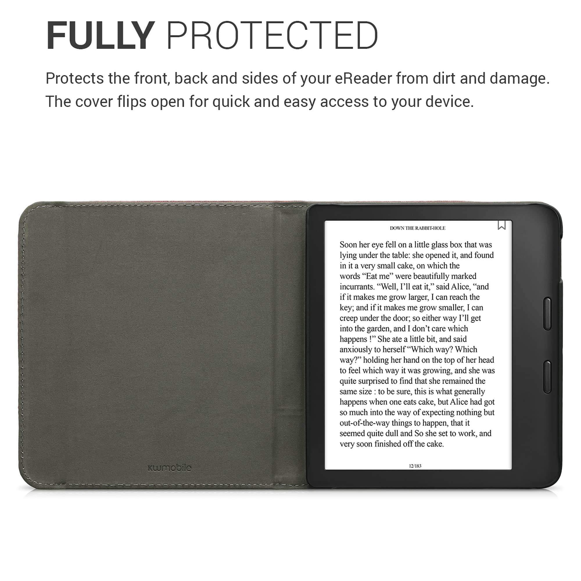 Custodia Per Kobo Libra Colour | Cover In Tela E Pelle PU Con Chiusura Magnetica - Protettiva Ed Elegante - Foto 11